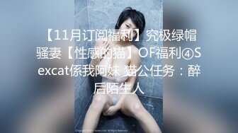 【11月订阅福利】究极绿帽骚妻【性感的猫】OF福利④Sexcat係我阿妹 猫公任务：醉后陌生人