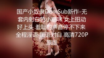 国产小奴隶DomSub新作-无套内射白色小猫咪 女上扭动好上头 羞耻的声音停不下来 全程淫语 国语对白 高清720P原版