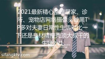 2021最新精心整理居家、诊所、宠物店网络摄像头被黑TP多对夫妻日常性生活对比一下还是身材精瘦秃顶大叔干的生猛2V1